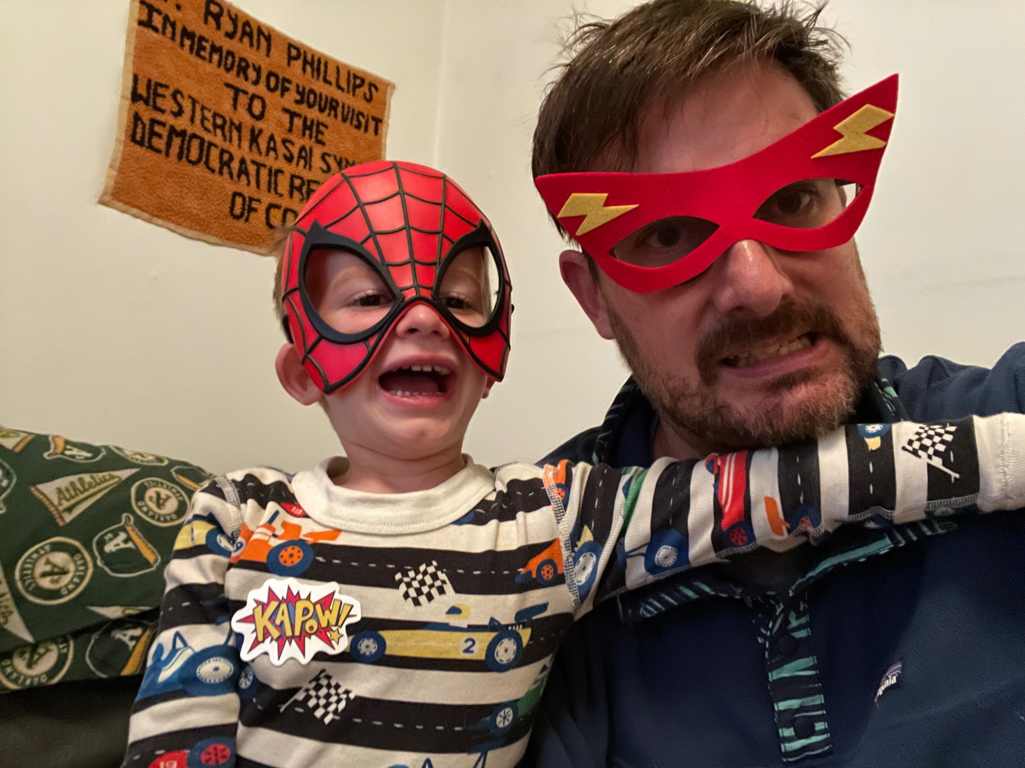 Dad and son